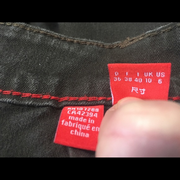 🌾 denim Esprit pencil skirt - Picture 6 of 7